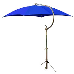 UTA0478   Blue 1 Post Umbrella
